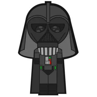 🥺 010b6430 Darth Vader Star Wars Darth Vader, Star Wars, Fiksi Ilmiah, Sci-Fi, penjahat, karakter film telegram sticker