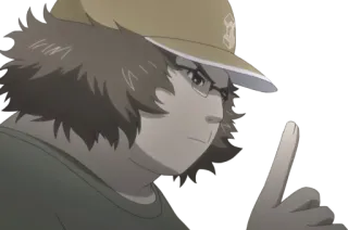 🍪 5d8d171e アニメ, 中指, ジェスチャー, 漫画, イラスト whatsapp sticker