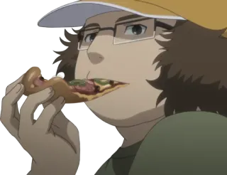 🍪 648c6e0e 食べる, 食品, ホットドッグ, 人, 漫画, アニメ whatsapp sticker