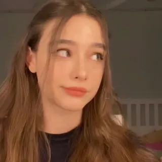 ❤️ 1b895582 ภาพเหมือน, ผู้หญิง, ผมสีน้ำตาลเข้ม, ผู้หญิง telegram sticker