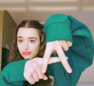 🌸 3ddadc4d girl, woman, hand gesture, LA, Los Angeles, hand symbol telegram sticker