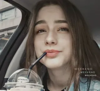 🧋 b278e78b WEEKEND
WEEKEND
WEEKEND woman, drink, weekend, portrait, selfie, girl, casual telegram sticker