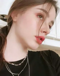 💕 d5939aef woman, portrait, face, girl, beauty, person telegram sticker