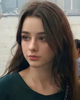 🌸 f5499b3b woman, portrait, girl, brunette, beauty, fashion, model telegram sticker