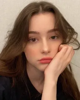 ❤️ 09331eb4 ritratto, donna, ragazza, viso, femminile, persona whatsapp sticker