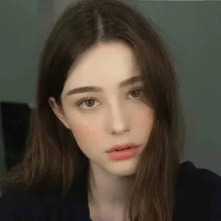 ❤️ 869023bd donna, ritratto, ragazza, viso, bellezza, bruna whatsapp sticker