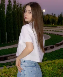 💞 e47b60d6 donna, ragazza, ritratto, adolescente, giovane, persona, femminile whatsapp sticker