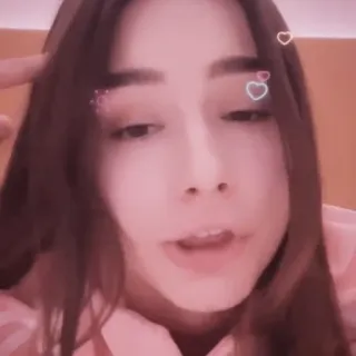 🐠 ba9cc585 selfie, ritratto, ragazza, donna, viso, bellezza, carina telegram sticker