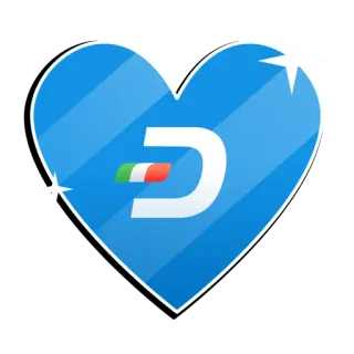 ❤️ 637b3395 Herz, Blau, Liebe, Symbol, Grafik telegram sticker