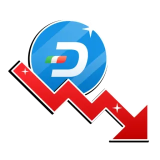 📉 b7c956c5 Börse, Pfeil, Finanzen, Rückgang, Geld telegram sticker