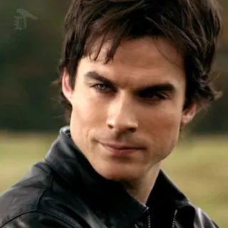 🍸 2fce46be Damon Salvatore The Vampire Diaries vampiro, serie de tv, ian somerhalder, sobrenatural, drama telegram sticker
