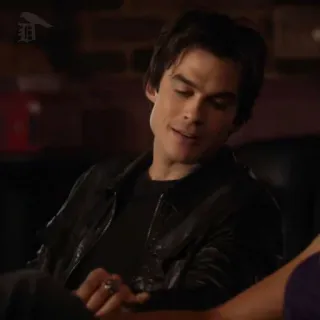 🍸 faa36a01 Damon Salvatore The Vampire Diaries hombre, The Vampire Diaries, Damon Salvatore, Ian Somerhalder telegram sticker