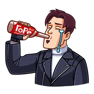 😢 d6345d68 ГОРе Diet
БЕЗАЛКОГОЛЬНО 飲む, 泣く, ダイエット, ソーダ, 飲み物, 悲しい telegram sticker