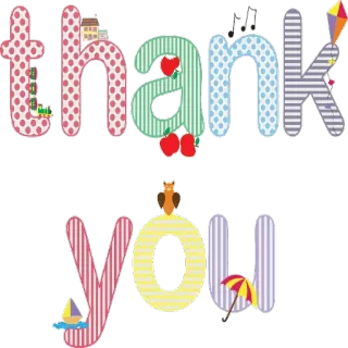 🙏 4dfb878f thank you dziękuję, wdzięczność, powitanie, kolorowy, kapryśny telegram sticker