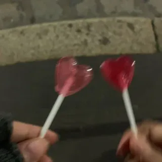 🍭 6bb9ae1e 사탕, 캔디, 하트, 과자, 사랑, 디저트, 간식 telegram sticker