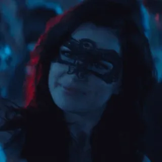 🍷 1a5c7ab5 mặt nạ, hóa trang, người, khuôn mặt, phụ nữ telegram sticker