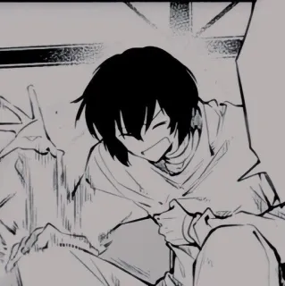 🌟 0adc52c3 Аниме, Манга, Мультфильм, Персонаж, Жест, Человек whatsapp sticker