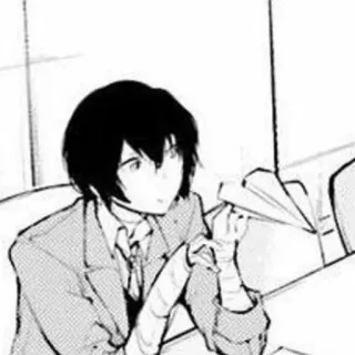 😶 2addce02 Аниме, Манга, Персонаж, Портрет whatsapp sticker