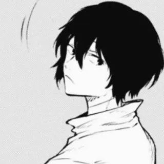 🌟 4de7c122 Osamu Dazai Bungo Stray Dogs Аниме, Манга, Осаму Дазай, Bungo Stray Dogs whatsapp sticker