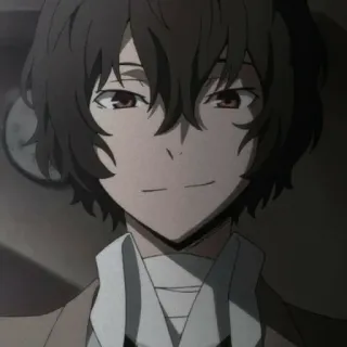 🪙 1f9bbd59 Osamu Dazai Bungou Stray Dogs อนิเมะ, Bungou Stray Dogs, โอซามุ ดาไซ, ตัวละคร, ภาพเหมือน whatsapp sticker
