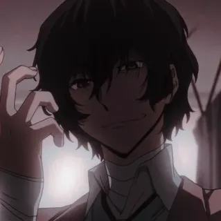 🪙 6e560236 Osamu Dazai Bungou Stray Dogs อนิเมะ, ดาไซ, โอซามุ ดาไซ, Bungo Stray Dogs whatsapp sticker