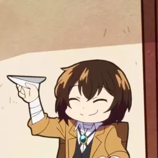 dazai osamu @tesserasera whatsapp stickers