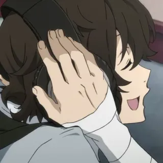 ✨ 385d2567 Anime, Headphone, Pria, Potret, Karakter whatsapp sticker