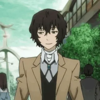✨ 7e307aec Dazai Osamu Bungou Stray Dogs Anime, Bungou Stray Dogs, Dazai, Osamu Dazai, Karakter, Manga whatsapp sticker