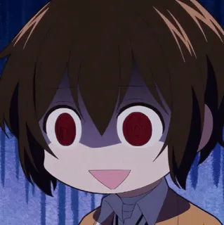 🥀 136e8d56 anime, desenho animado, olhos, personagem, rosto telegram sticker