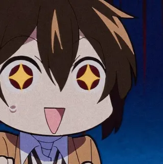 🥐 5cfa235d Anime, Desenho animado, Chibi, Mangá, Fofo, Animado telegram sticker