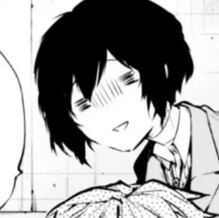 🧷 85b8d1a5 Dazai Osamu Bungo Stray Dogs Anime, Mangá, Personagem, Dazai, Bungo Stray Dogs telegram sticker