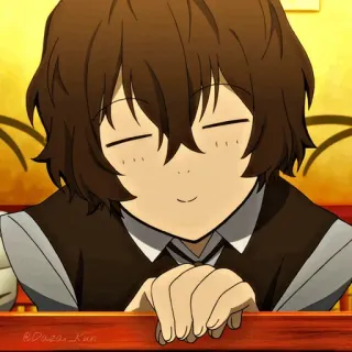 🕴 baae4c57 Dazai Bungou Stray Dogs Anime, Dazai, Bungou Stray Dogs, Osamu Dazai, Manga, Mignon, Autocollant whatsapp sticker