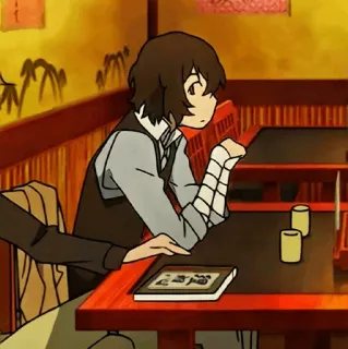 ✶'𝑫𝒂𝒛𝒂𝒊‌𝑺⁰¹┊「@Dazai_kun」 whatsapp stickers