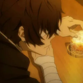 Dazai @Shitinhead whatsapp stickers