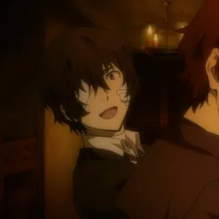 💉 a4b759a4 Dazai Osamu Bungou Stray Dogs anime, manga, dazai osamu, bungou stray dogs telegram sticker