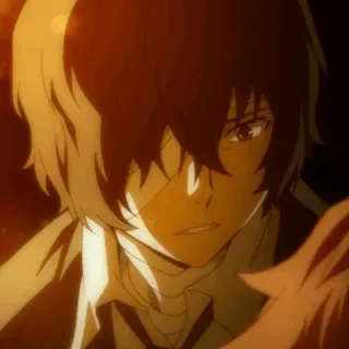 ⛓ c059594e Dazai Osamu Bungo Stray Dogs anime, Dazai, Bungo Stray Dogs, character, bandages telegram sticker