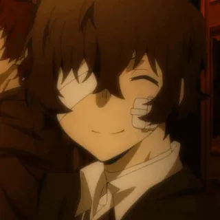 🌱 def3866c Osamu Dazai Bungou Stray Dogs anime, bungou stray dogs, dazai, osamu dazai, bandages telegram sticker