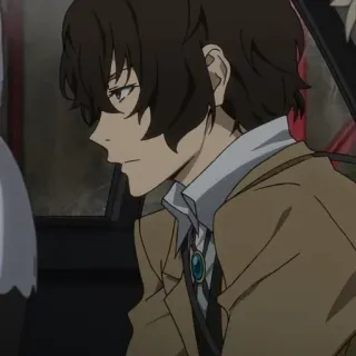 Dazai Osamu P2 @MysticStickers whatsapp stickers