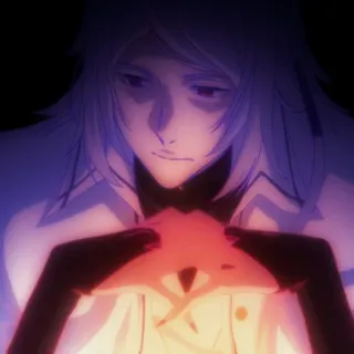 🍷 0ccb87a2 Fyodor Dostoevsky Bungou Stray Dogs Anime, Manga, Fiodor Dostojewski, Bungou Stray Dogs, Postać whatsapp sticker