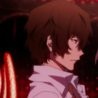 🍷 163e8d96 Osamu Dazai Bungou Stray Dogs Anime, Manga, Osamu Dazai, Bungou Stray Dogs whatsapp sticker