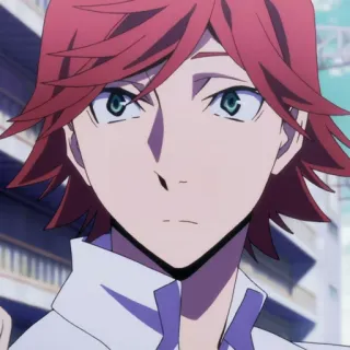 🍧 7a0dc106 Anime, Rude włosy, Postać anime, Mężczyzna whatsapp sticker