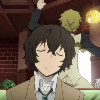 🥂 4ce45033 Dazai Bungo Stray Dogs Anime, Postać, Bungo Stray Dogs, Dazai, Osamu Dazai telegram sticker