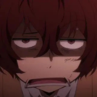 🥂 f6ce0097 Anime, Postać, Zły, Wyraz telegram sticker