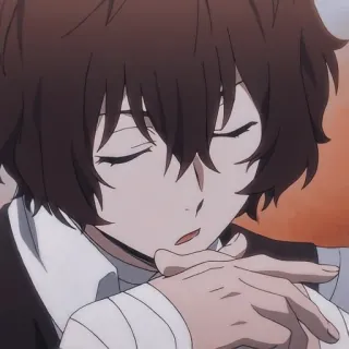 🏹 b9b1f6af Osamu Dazai Bungou Stray Dogs Anime, Manga, Osamu Dazai, Bungou Stray Dogs, Dazai telegram sticker