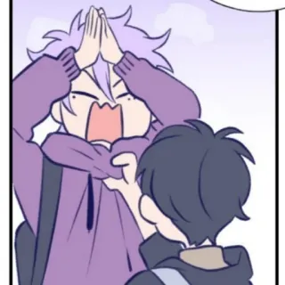 🌨 13387c9c cartoon, character, anime, cute, kawaii whatsapp sticker