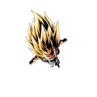 👩 a6cf033d Gogeta Dragon Ball ゴジータ, ドラゴンボール, アニメ, フュージョン, 超サイヤ人 telegram sticker