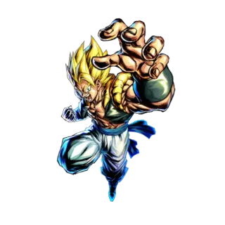 🤩 aedb1c5c Gogeta アニメ, 格闘, ゴジータ, ドラゴンボール, キャラクター, 超サイヤ人, フュージョン telegram sticker