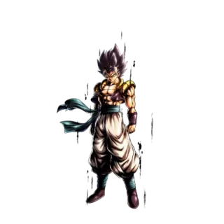 😤 edad9db2 Gogeta アニメ, ドラゴンボール, ゴジータ, 超サイヤ人, ファイター, キャラクター telegram sticker