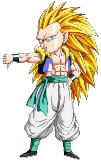 ☁ 42082104 Gogeta Dragon Ball アニメ, キャラクター, マンガ, ゴジータ, ドラゴンボール telegram sticker