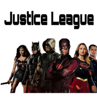 Dc comics Justice League telegram stickers